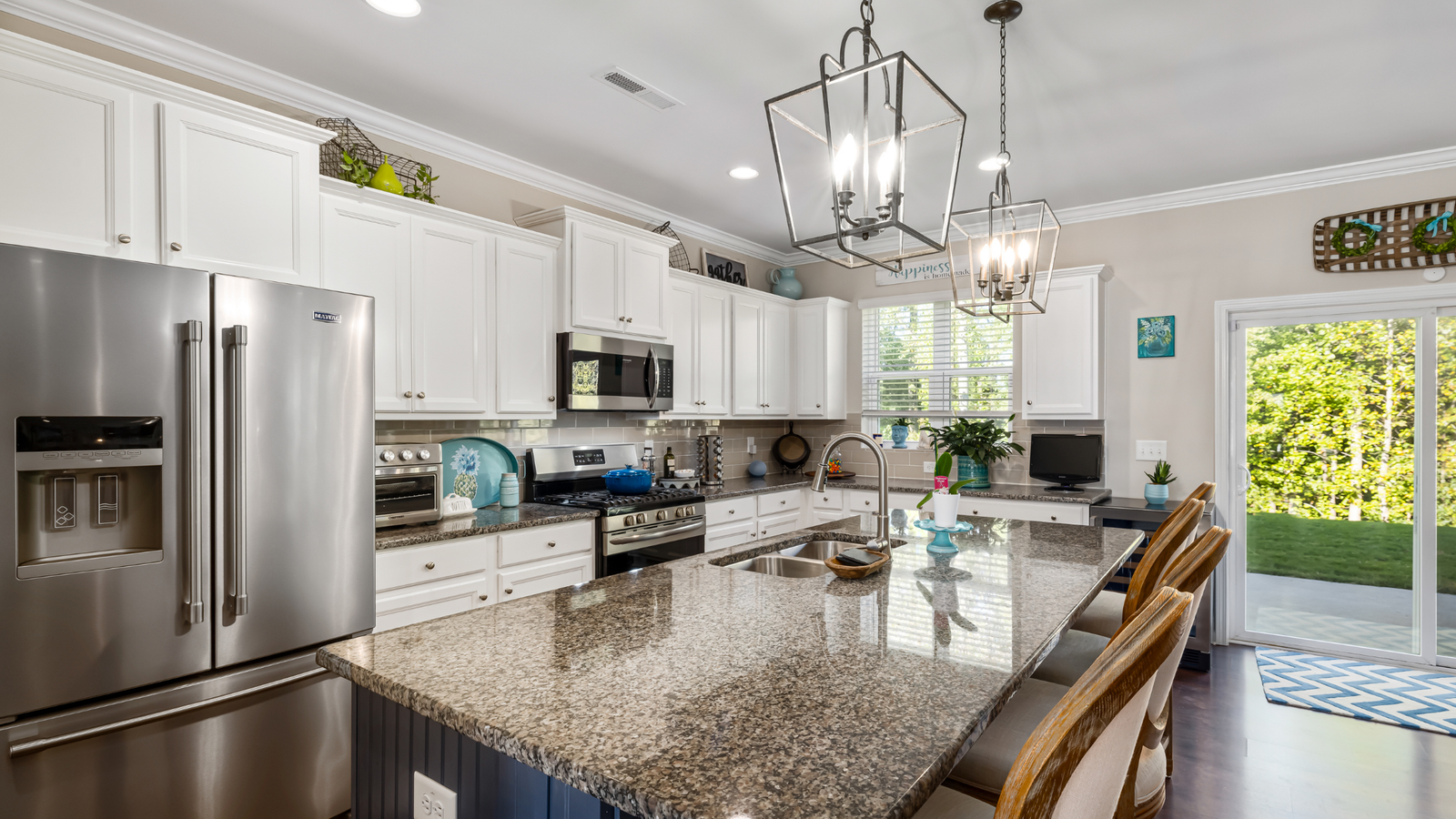 beautiful clean kitchen in a house